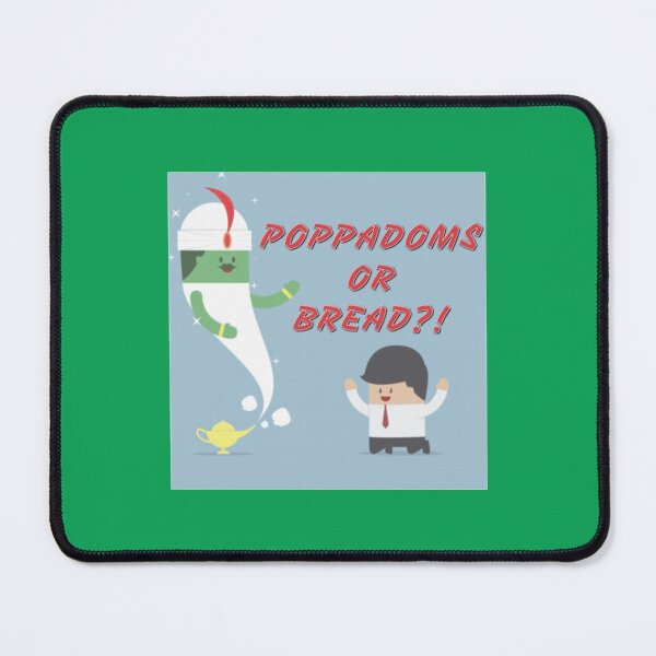 Item preview, POPPADOMS OR BREAD OFF MENU PODCAST FAN DESIGN   designed and sold by marely-Mckenzie.