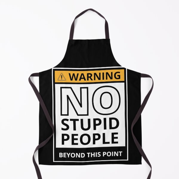 Item preview, No Stupid People Beyond This Point 3 designed and sold by KingsManKind.