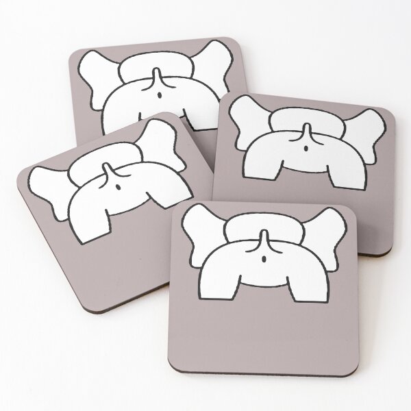 Item preview, Gay Elephant Winking Booty designed and sold by taiche.