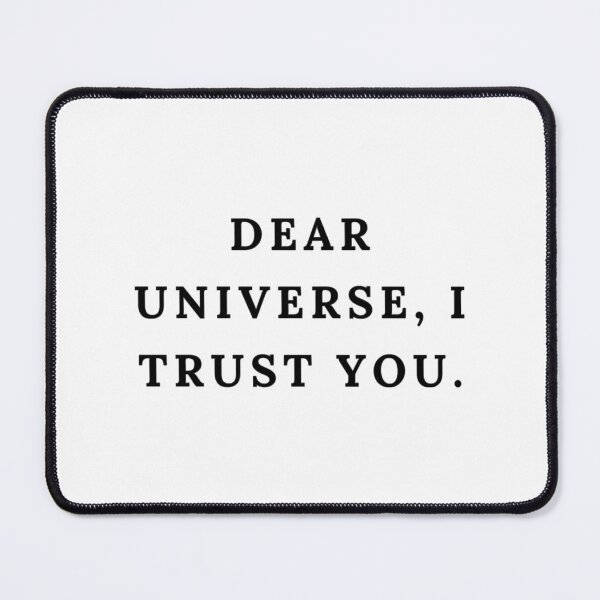 Item preview, Dear Universe I Trust You, Inspirational, Motivational, Universe, Magic, Manifest designed and sold by Magic Love Art Print.
