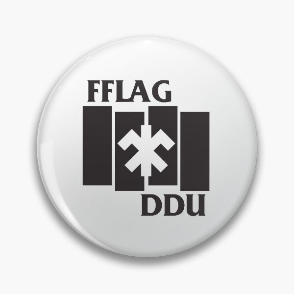 Item preview, Fflag Ddu [Eryr Wen] designed and sold by Gog-Republic.