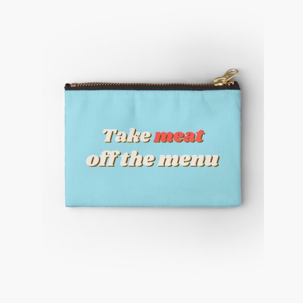 Item preview, Take meat off the menu Fitted Scoop  designed and sold by marely-Mckenzie.