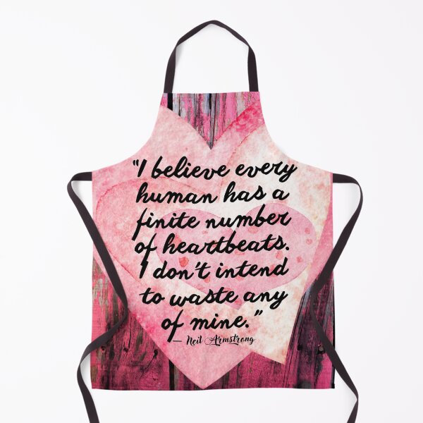 Item preview, I don’t intend to waste any heartbeats. — Neil Armstrong quote designed and sold by ZvekiVintage.