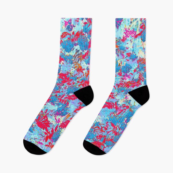 Item preview, Floral Motives with Multicolored Rowan Berries and Leaves designed and sold by IraNiva.