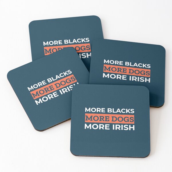 Item preview, More Black More Dogs More Irish designed and sold by clothstudios.