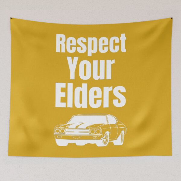 Item preview, Funny Car Respect Your Elders Classic designed and sold by EveNew5.