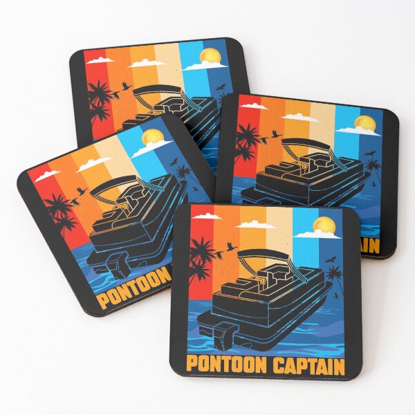 Item preview, Pontoon Queen Pontoon Captain Funny Lake Pontoon Boat Lovers designed and sold by CREATIVE-TEE.