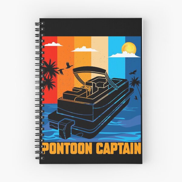 Item preview, Pontoon Queen Pontoon Captain Funny Lake Pontoon Boat Lovers designed and sold by CREATIVE-TEE.