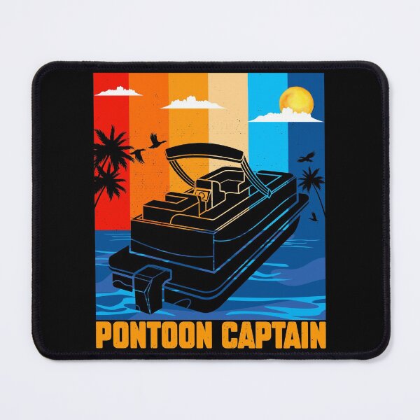 Item preview, Pontoon Queen Pontoon Captain Funny Lake Pontoon Boat Lovers designed and sold by CREATIVE-TEE.