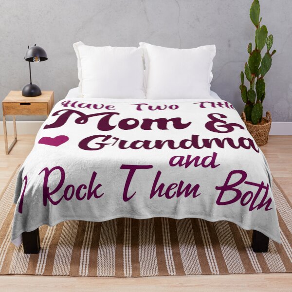 Item preview, I Have Two Titles Mom And Grandma and I Rock Them Both mom grandmother designed and sold by Shorim.