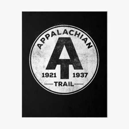 Appalachian Trail, Hiking, US National Park Art Board Print