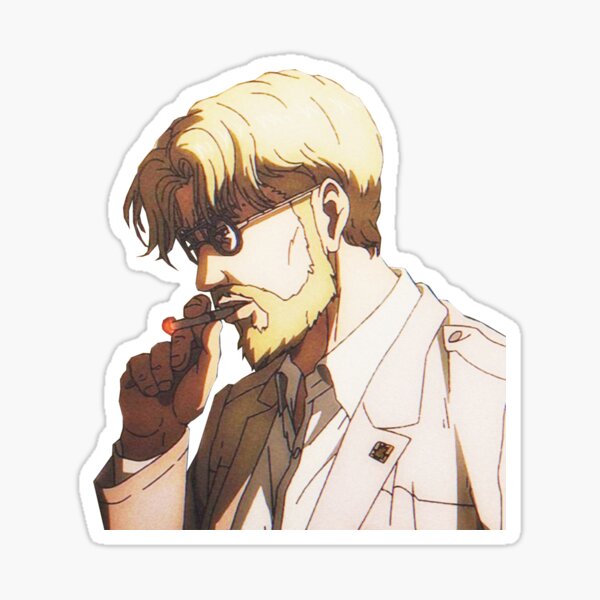 "Zeke Jaeger" Sticker for Sale by kawaiicrossing | Redbubble