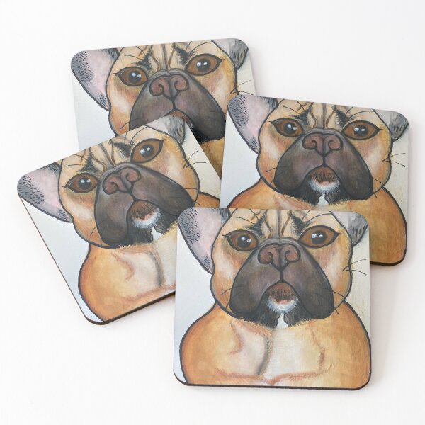Item preview, French Bulldog with brown eyes designed and sold by Rebekah Gavra.
