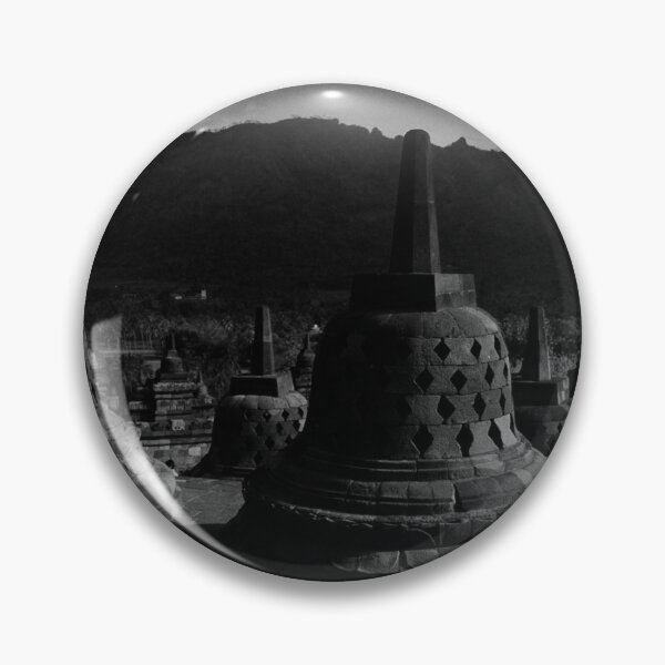 Item preview, Temple of Borobudur in Black & white designed and sold by FotoMahieu.