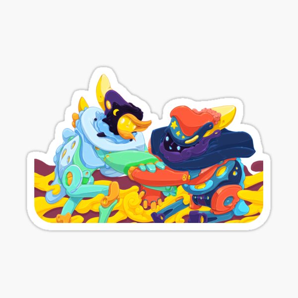 Moon & Stars Sticker