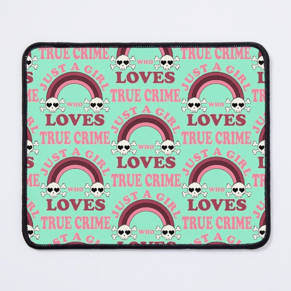 Item preview, Just A Girl Who Loves True Crime - Skull Rainbow   designed and sold by WilliamLam2.