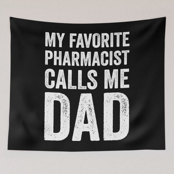 Item preview, Mens My Favorite Pharmacist Calls Me Dad Funny-Proud Dad Father designed and sold by CarlosRomeros.