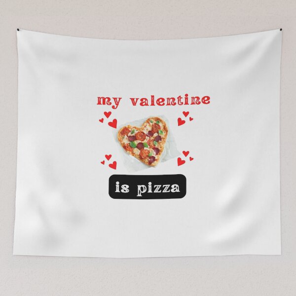 Item preview, pizza hut is my valentine designed and sold by beautifulworld9.