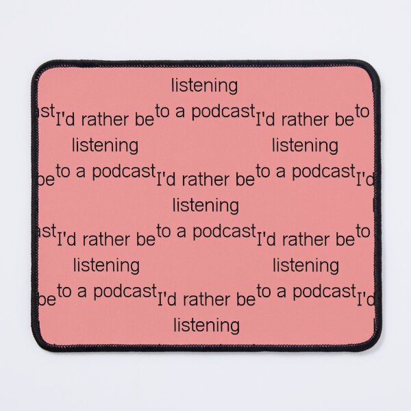 Item preview, I_d Rather Be Listening   designed and sold by WilliamLam2.