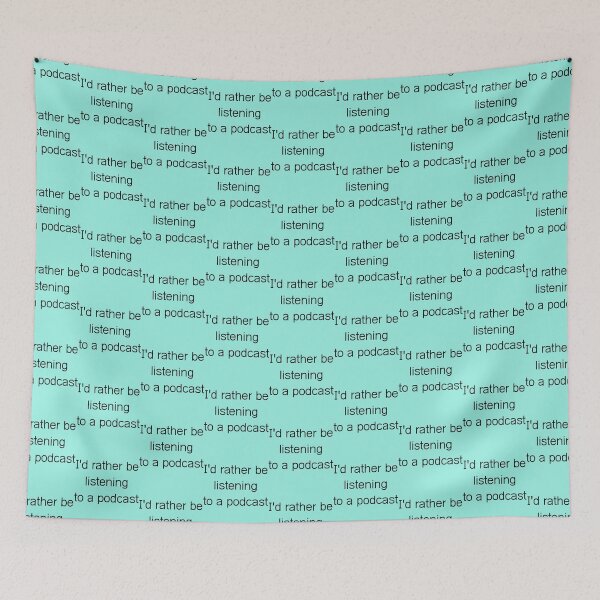 Item preview, I_d Rather Be Listening   designed and sold by WilliamLam2.