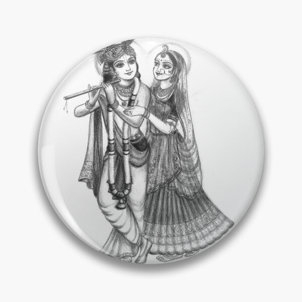 Item preview, Radha and Krishna designed and sold by Alexandra Bilbija.