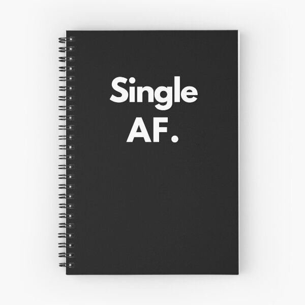 Item preview, Single AF White Text Sarcastic Valentine's Day Design For Single Person designed and sold by LGbubble.