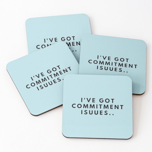 Item preview, I_ve Got Commitment Issues   designed and sold by Bikiniday.