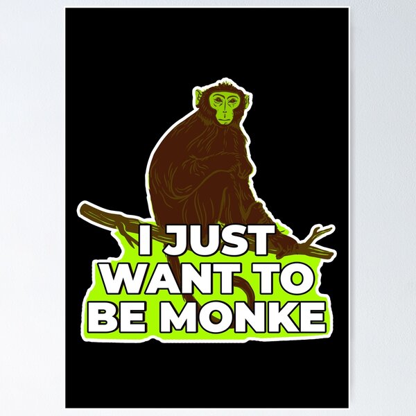 Le Monke Meme Poster for Sale by tttatia