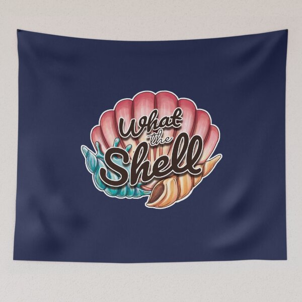 Item preview, What the Shell Seashell Lover Beach designed and sold by jaygo.