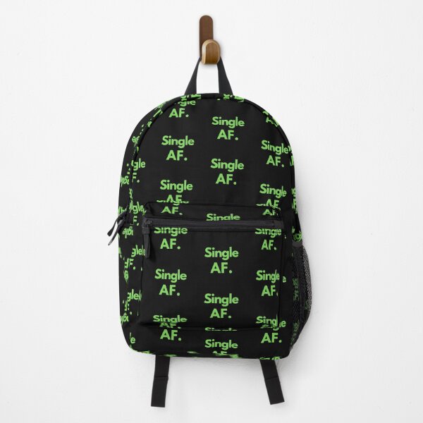 Item preview, Single AF Green Text Sarcastic Valentine's Day Design For Single Person designed and sold by LGbubble.