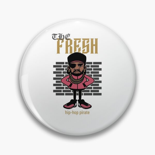 Item preview, The Fresh hip hop pirate men streetwear designed and sold by deluxis.