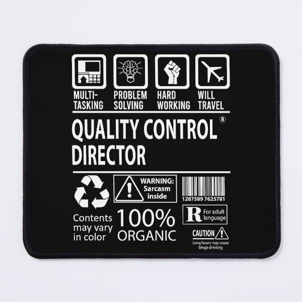 Item preview, Quality Control Director T Shirt - MultiTasking Certified Job Gift Item Tee designed and sold by sabinacsnm.