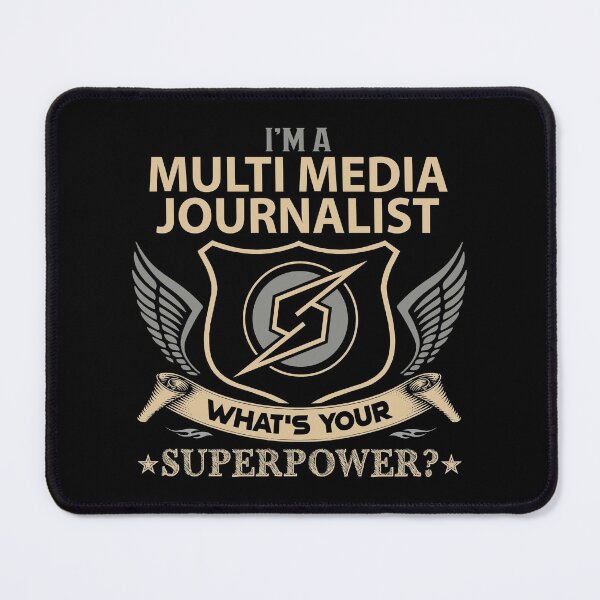 Item preview, Multi Media Journalist T Shirt - What Is Your Superpower Job Gift Item Tee designed and sold by leolanwugm.
