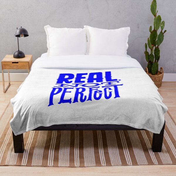 Artikelvorschau, real not perfect, take your time, motivational statement quote  entworfen und verkauft von TrueType.