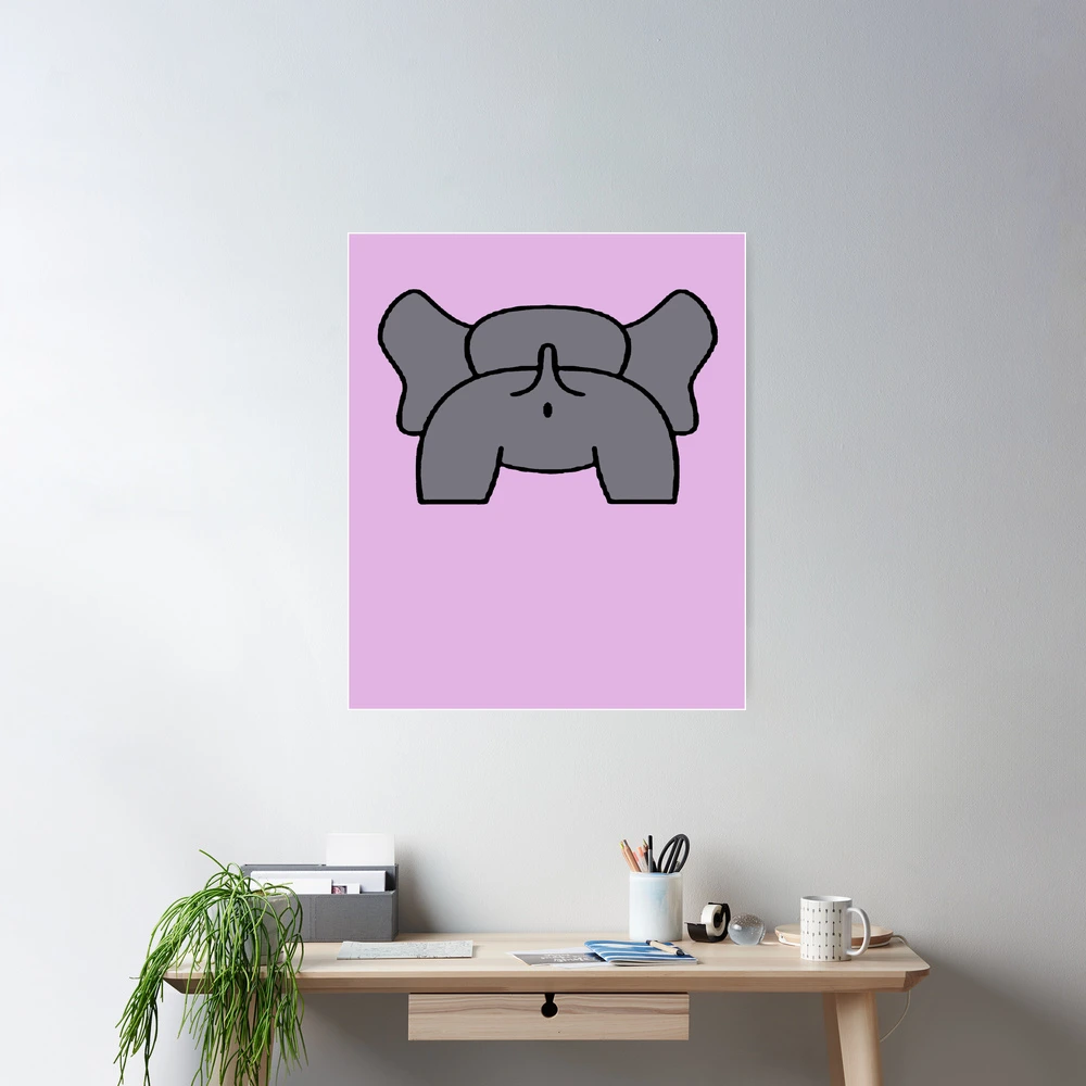 Gay Elephant Winking Booty