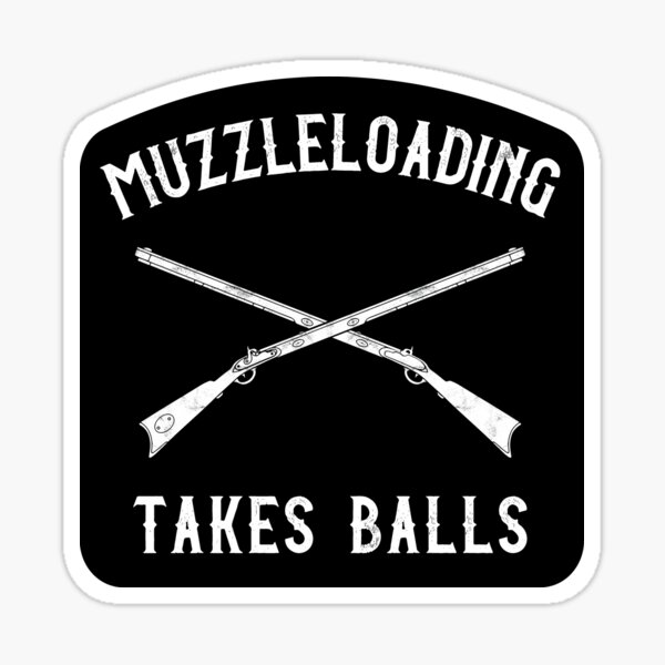Muzzleloader Powder Patches Ball Bang - Muzzleloader - Sticker