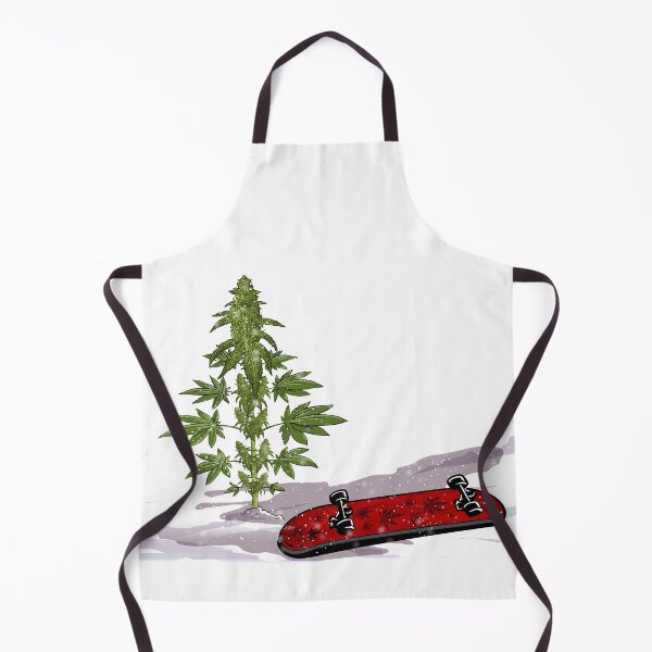 Item preview, Weed and Skate Urban Snow Beautiful Cannabis Art designed and sold by DabGraphic.
