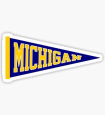 Michigan Pennant Sticker