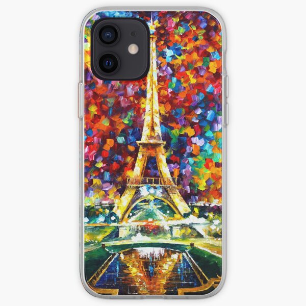 paris of my dreams - Leonid Afremov iPhone Soft Case