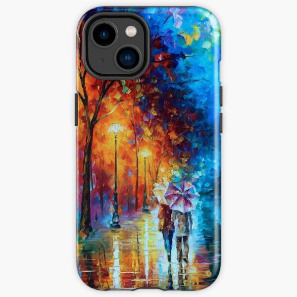 Love by The Lake - Leonid Afremov iPhone Tough Case