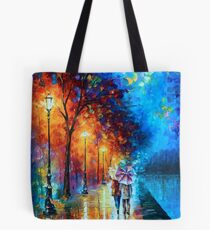 Love by The Lake - Leonid Afremov Tote Bag