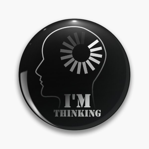 Item preview, I think a smart print, a smart person, a gift to a best friend designed and sold by vilma3000.