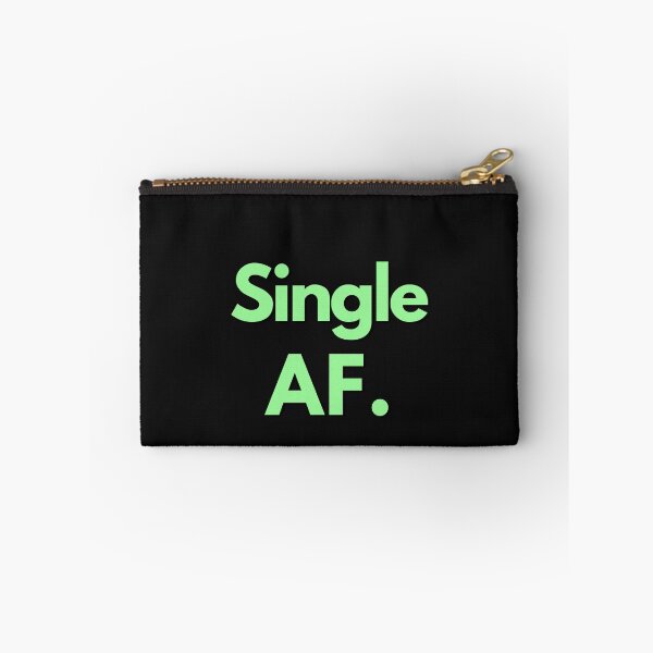 Item preview, Single AF Mint Text Sarcastic Valentine's Day Design For Single Person designed and sold by LGbubble.
