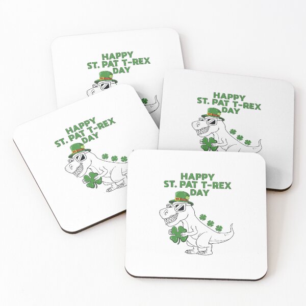 Item preview, Happy St Pat Trex Day Funny Patricks Day designed and sold by franktimothy.