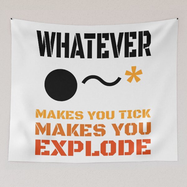 Item preview, Whatever Makes You Tick designed and sold by PlacidHinds.