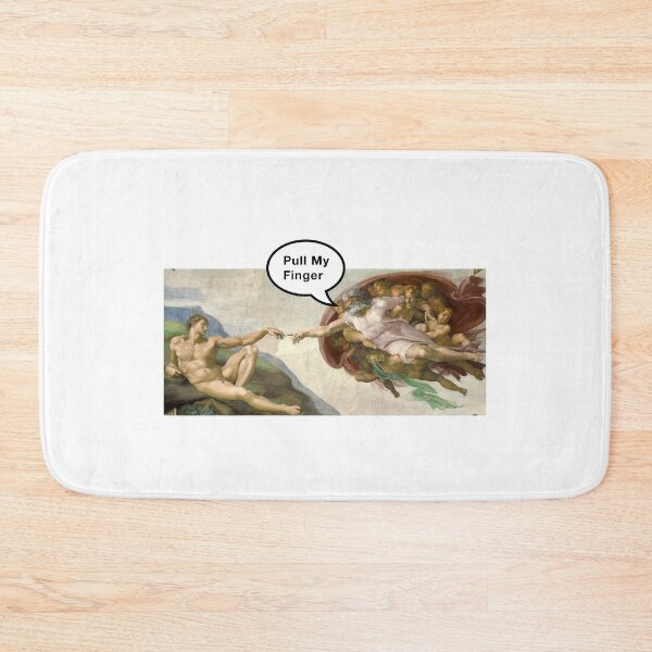 Item preview, pull my finger - funny Creation of adam  designed and sold by Platform11west.