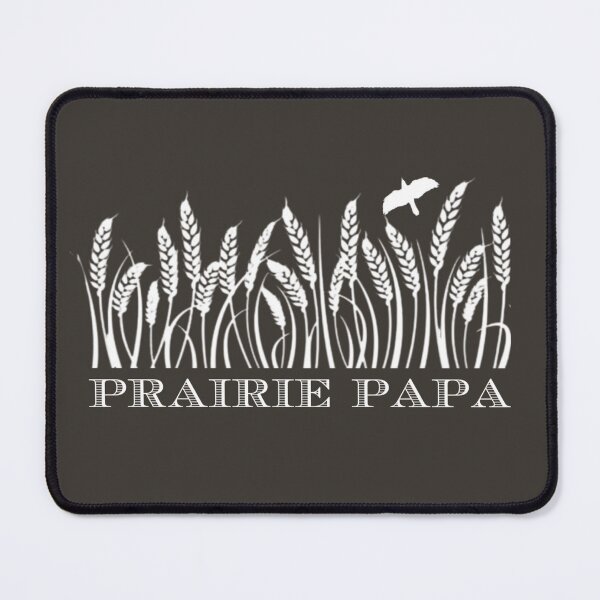 Item preview, Prairie Papa Wheat Field Bird Watchers Design designed and sold by artenvironments.