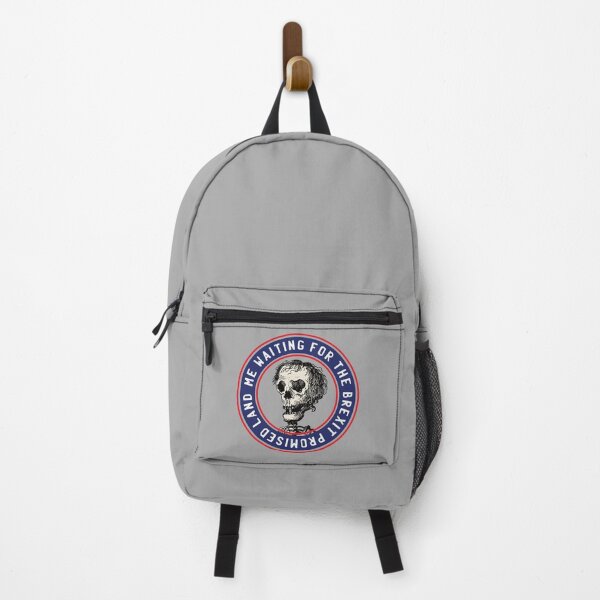 Item preview, Me Waiting for the Brexit Promised Land - skull meme designed and sold by knappidesign.