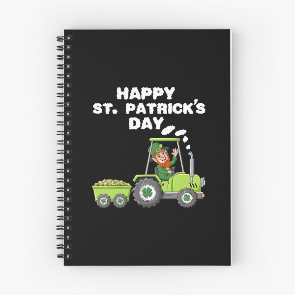 Item preview, Happy St Patricks Day Leprechaun Tractor Lucky Toddler designed and sold by franktimothy.