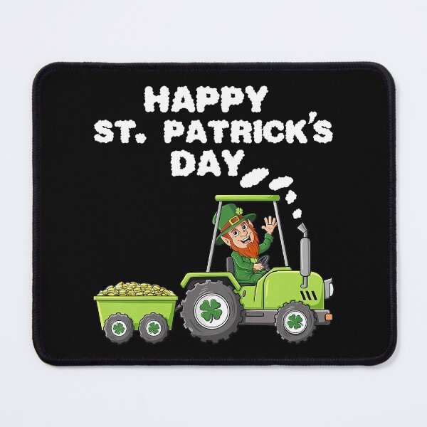 Item preview, Happy St Patricks Day Leprechaun Tractor Lucky Toddler designed and sold by franktimothy.
